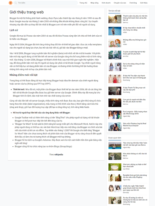 Theme blogspot tin tức load nhanh chuẩn seo mới nhất